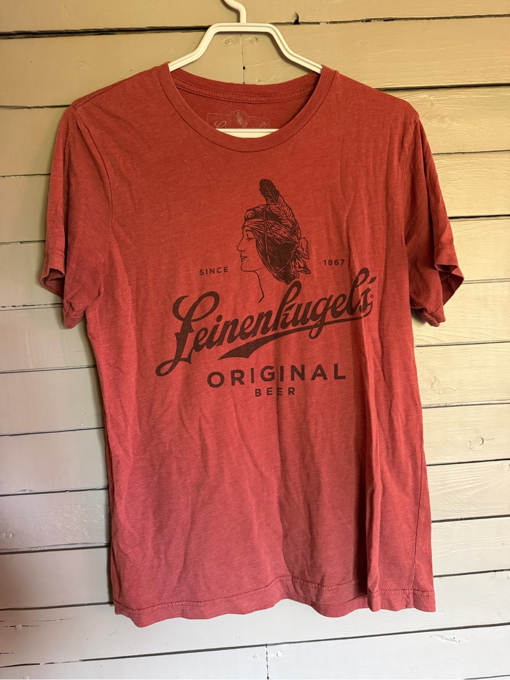 Men's Short-Sleeve Red Logo Tee